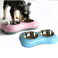 Bones Shape Dog Pet Food Bowls